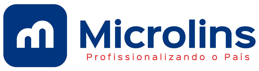 Logo: Microlins Profissionalizando o País